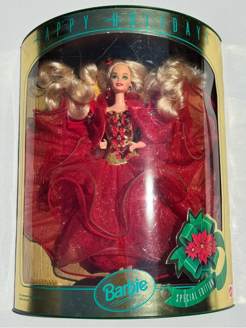 Barbie 1993 Happy Holidays Special Edition Doll